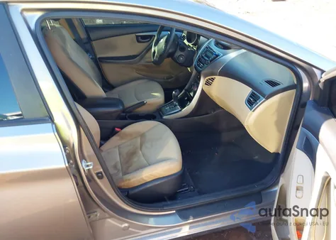 2013 Hyundai Elantra Gls из США, поврежденный, VIN 5NPDH4AE9DH314900